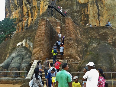 La rocca del leone - Sigiriya