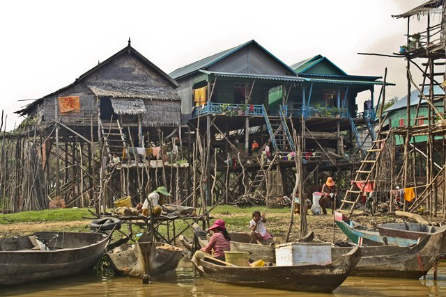 Kompong Khleang - Lago Tonlé Sap - Cambogia