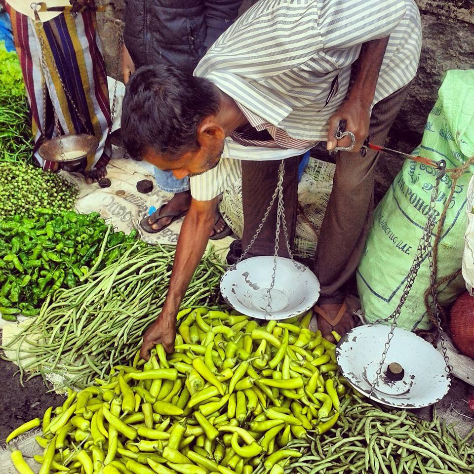 Mercato domenicale di Bandarawela