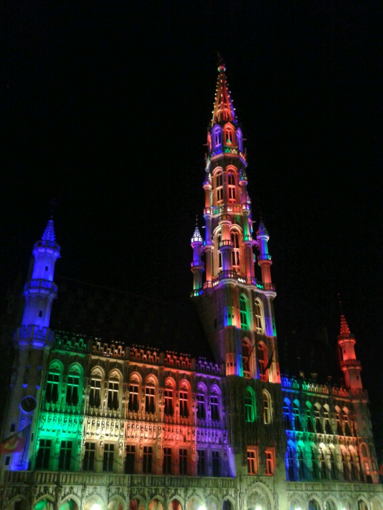 Bruxelles by Night - Palazzo del Municipio @ Grand Place