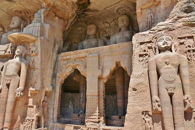 Jain Statues - Gwalior
