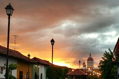 Granada tramonto